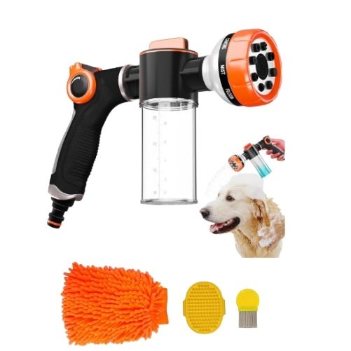 Pet shower attachment set