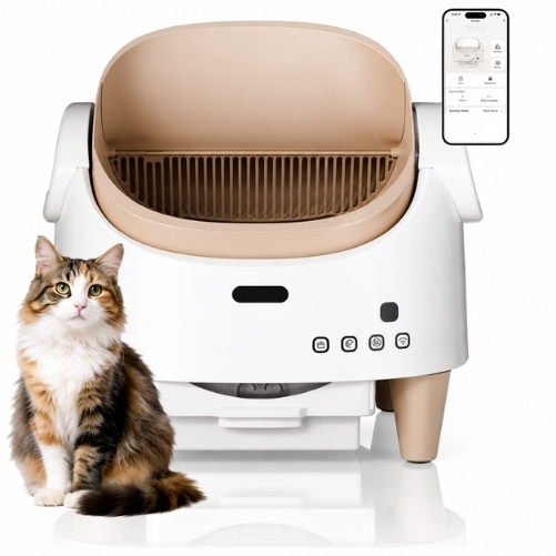 Smart cat litter box